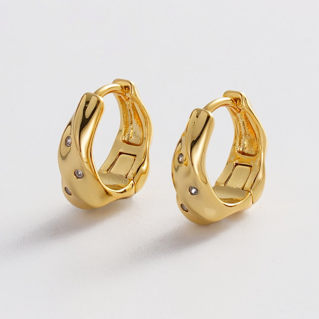 June Hoop - Gold