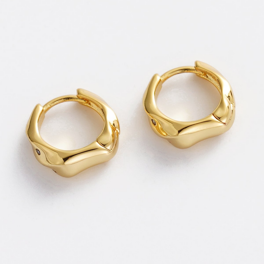 June Hoop - Gold