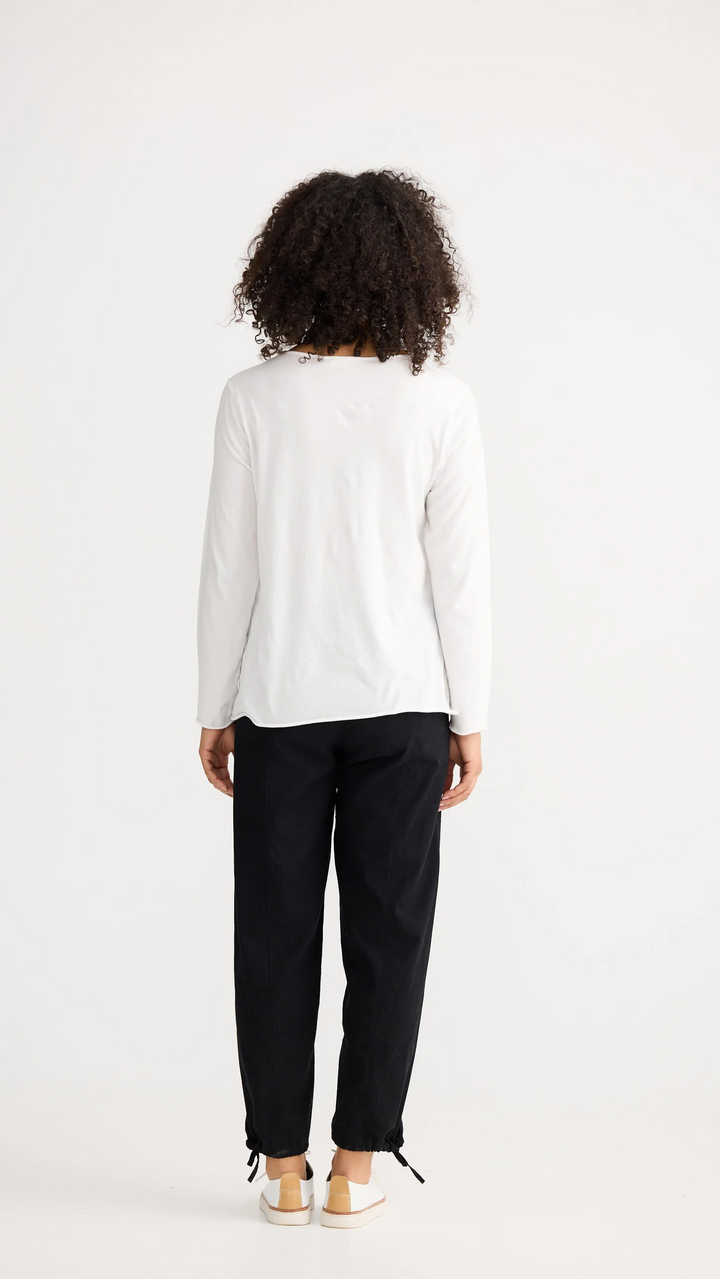 Kasai Long Sleeve Top - Ivory