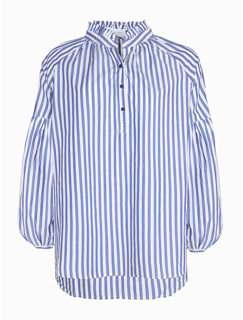 Kell Stripe Shirt - Blue
