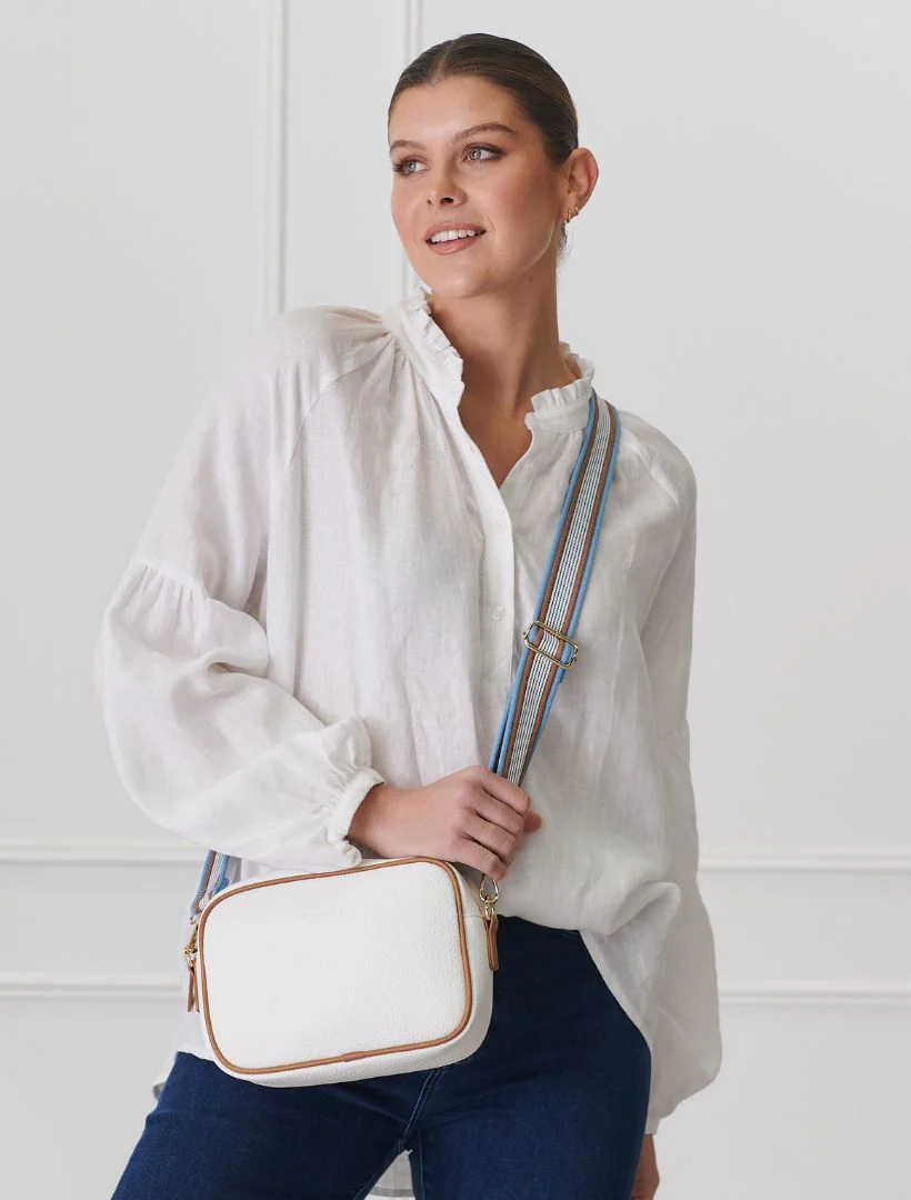 Kell Linen Shirt - White