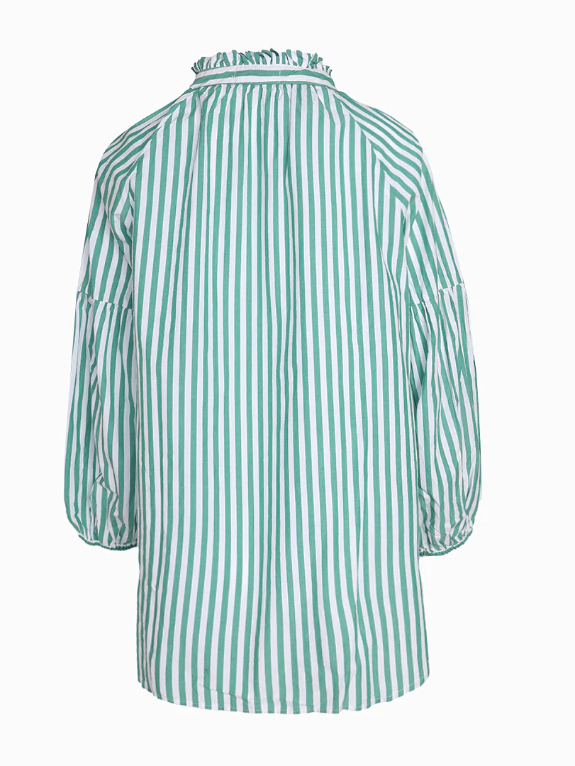 Kell Stripe Shirt - Green
