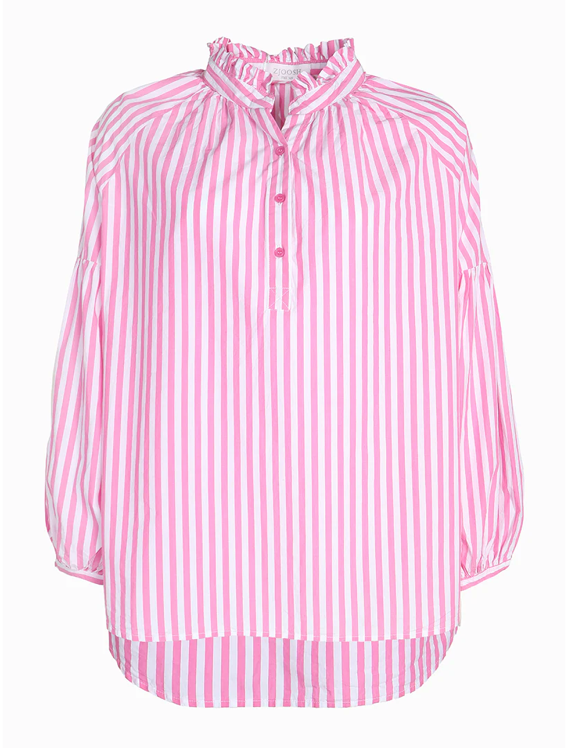 Kell Stripe Shirt - Pink