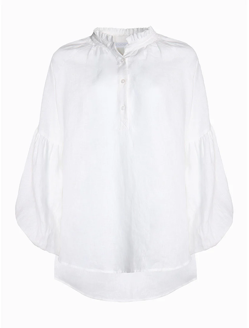 Kell Linen Shirt - White
