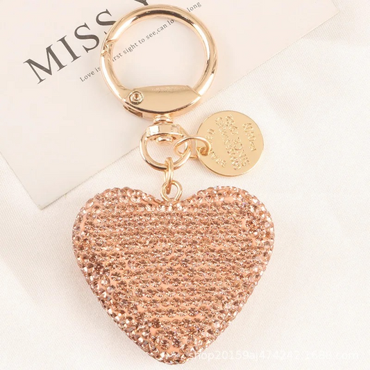 Keyring - Blush Heart