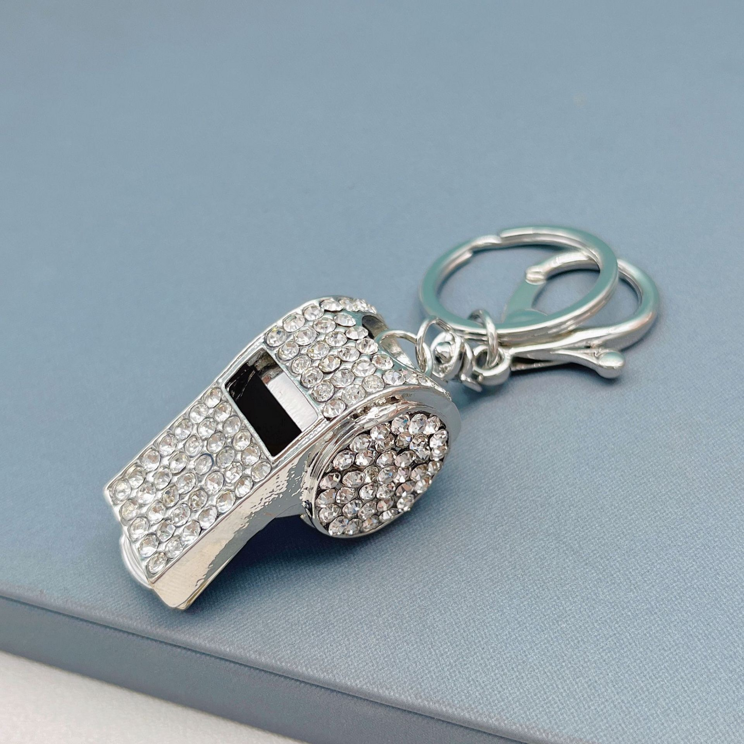 Keyring Whistle - Silver