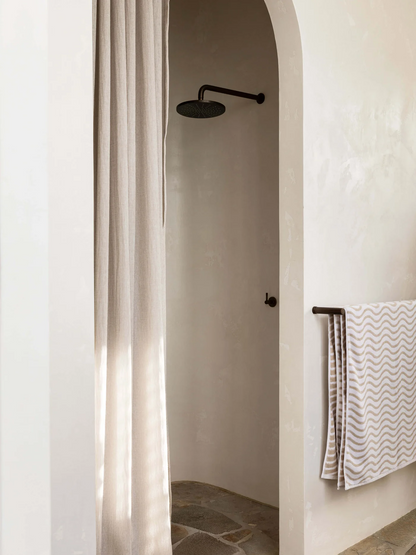 Wave Natural Bath Towel