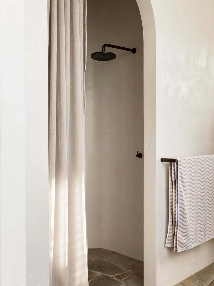 Wave Natural Bath Towel