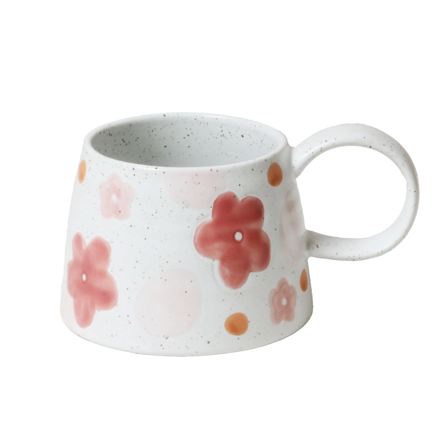 Large Handled Mug - Barbara Flower Garden
