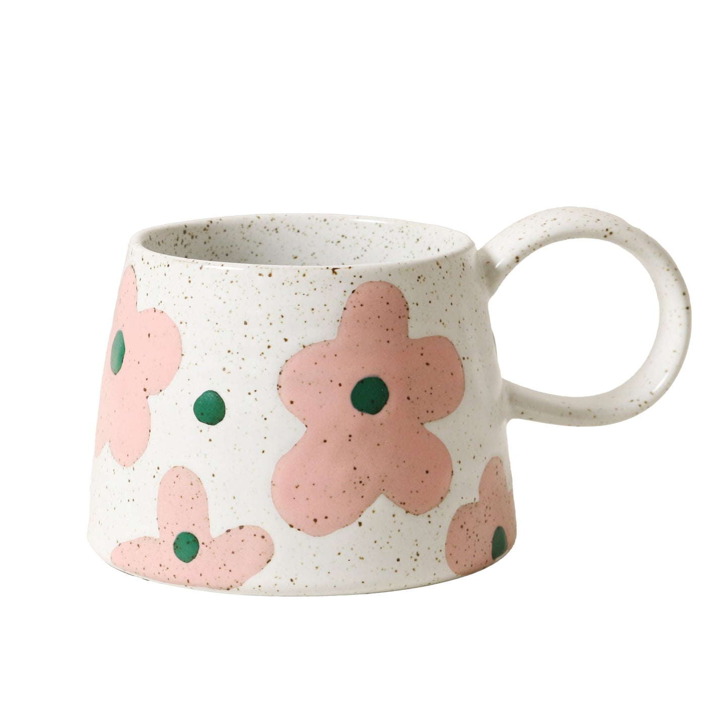 Large Handled Mug - Gracie Flower Garden