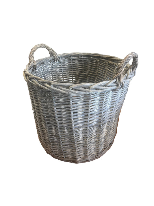 Large Willow Basket - Grey