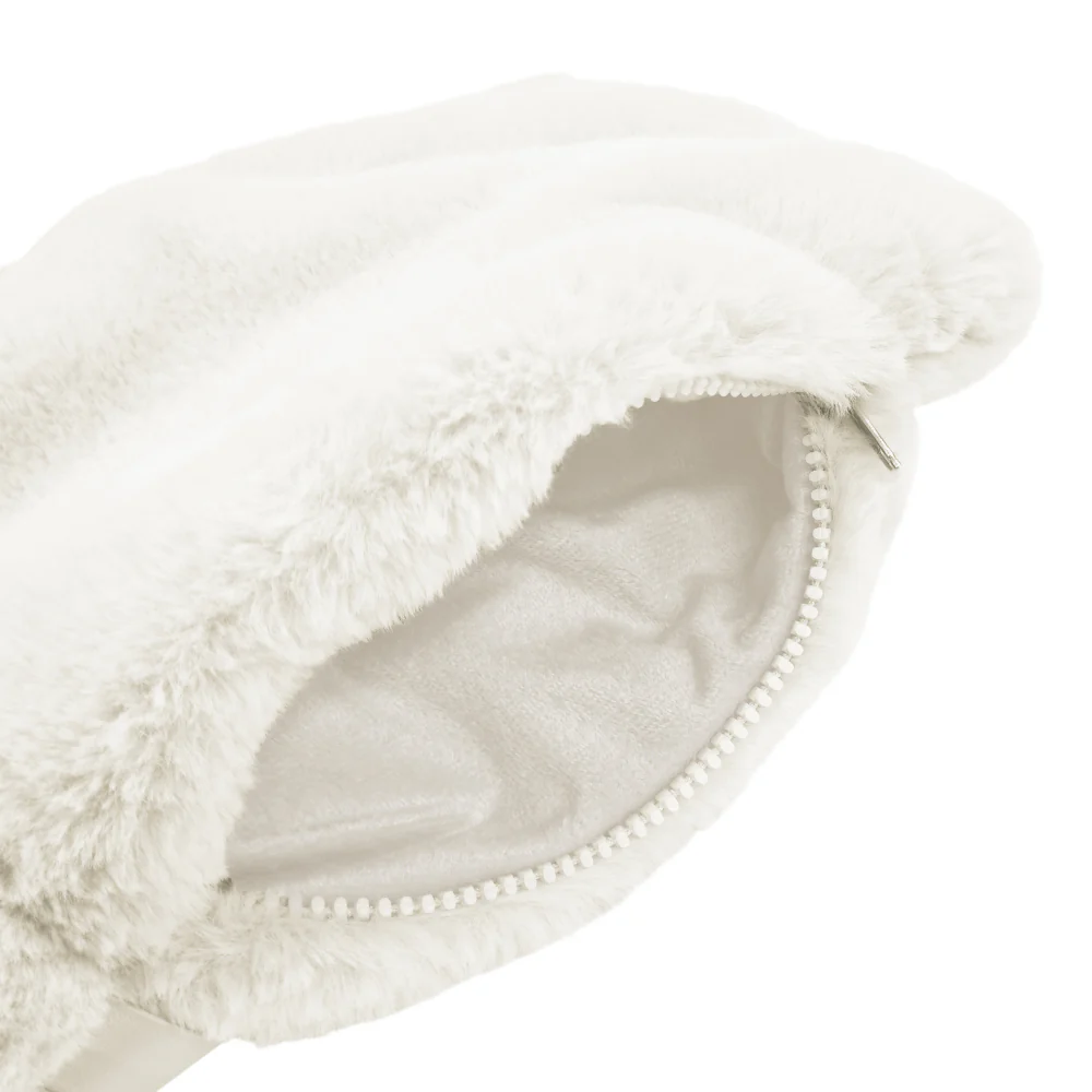 Layla Faux Fur Cosmetic Bag