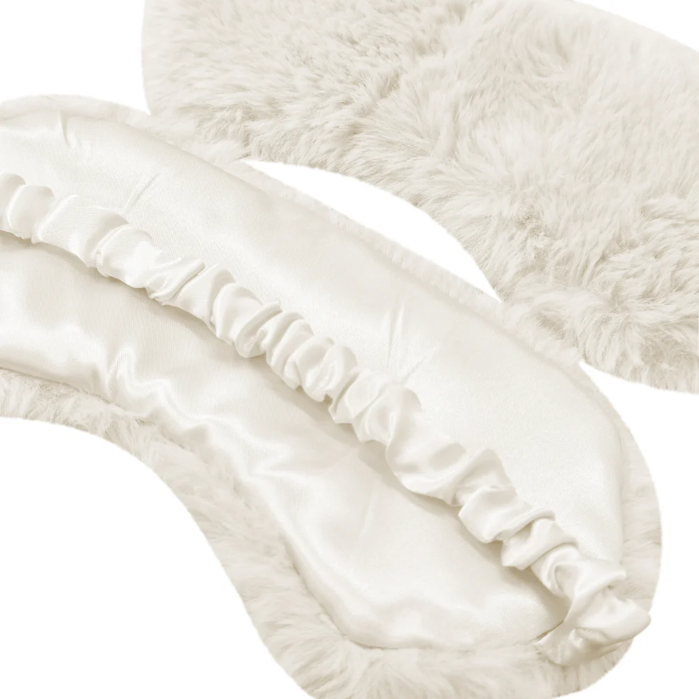 Layla Faux Fur Eye Mask