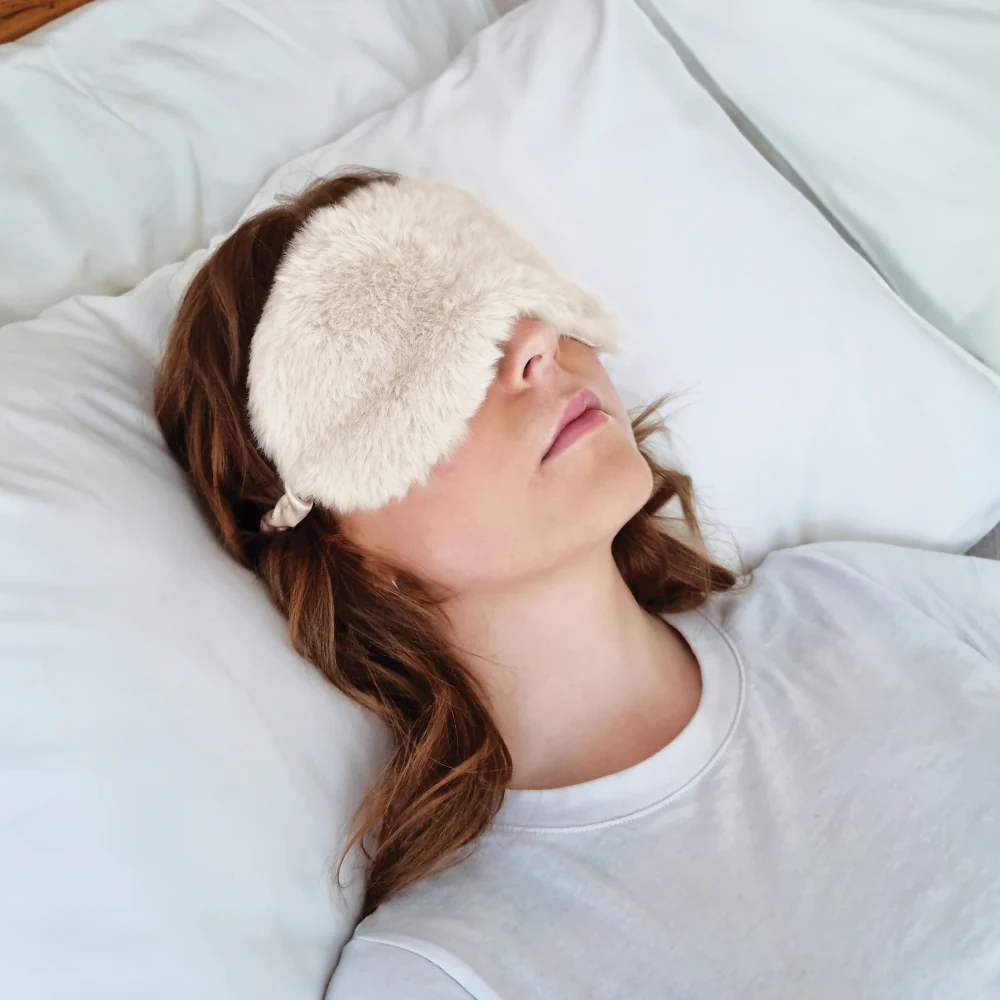Layla Faux Fur Eye Mask