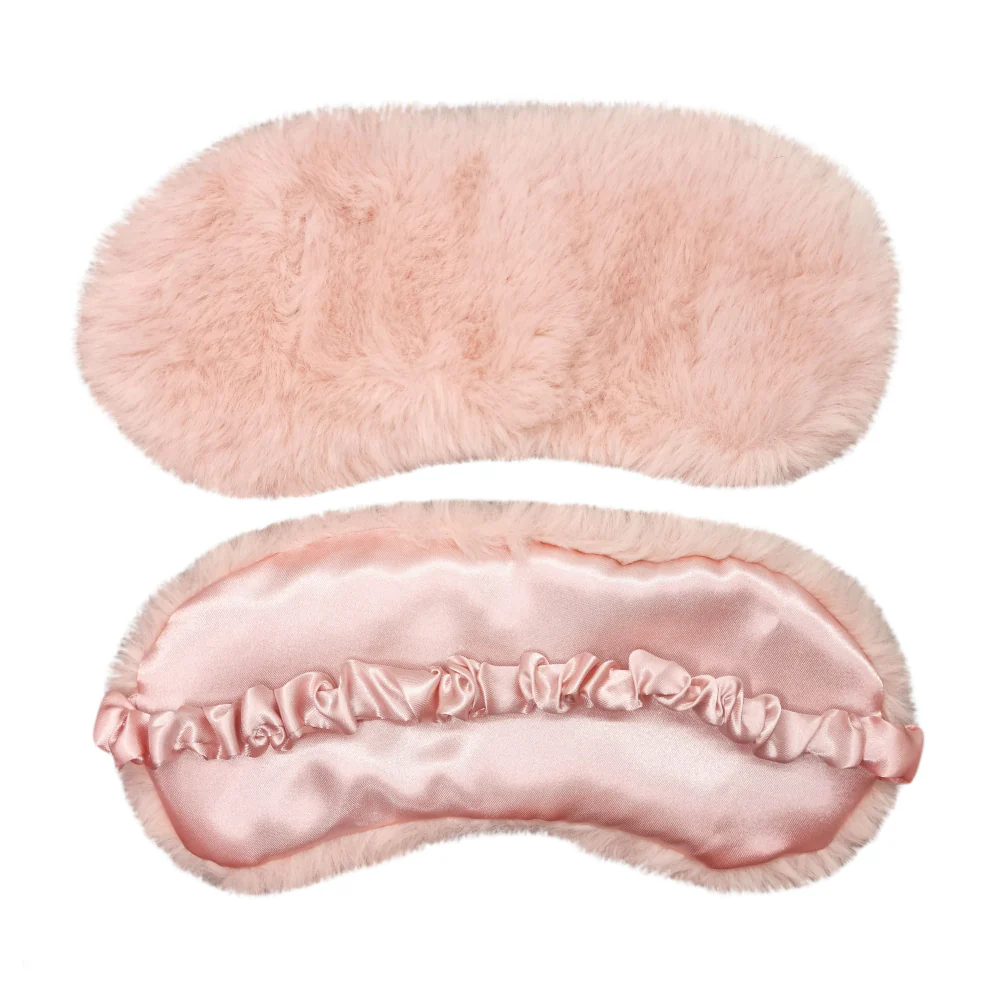Layla Faux Fur Eye Mask