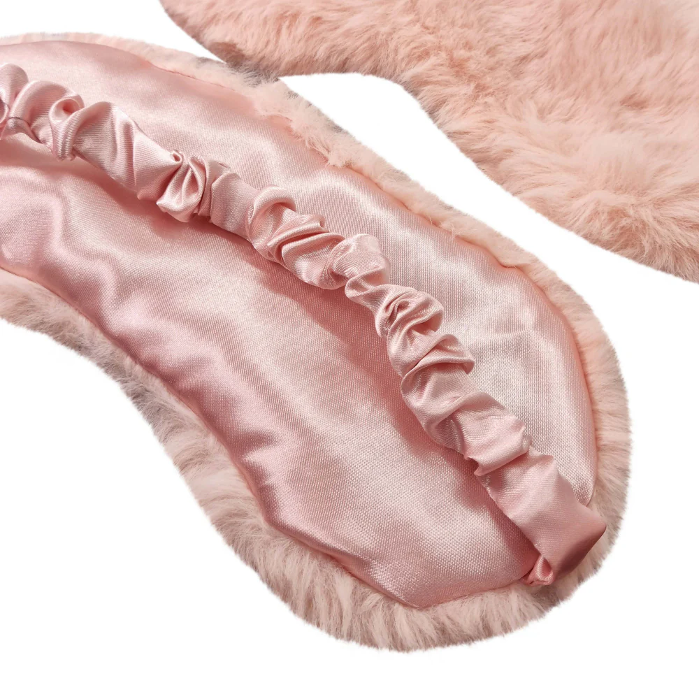 Layla Faux Fur Eye Mask