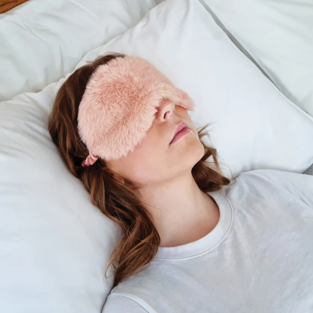 Layla Faux Fur Eye Mask