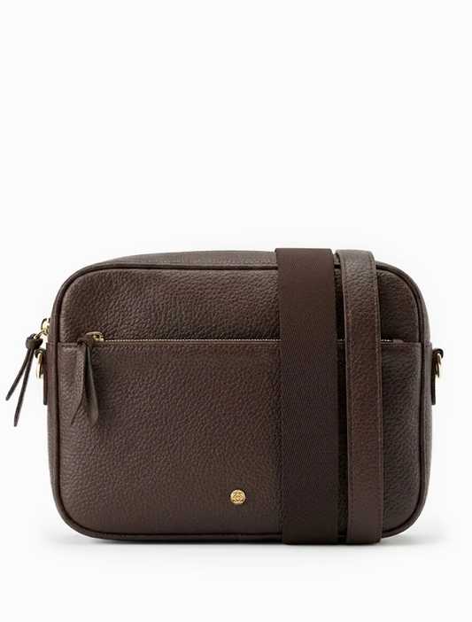 Leah Cross Body Bag - Chocolate