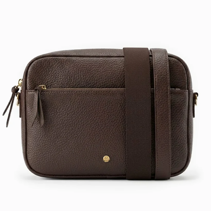 Leah Cross Body Bag - Chocolate
