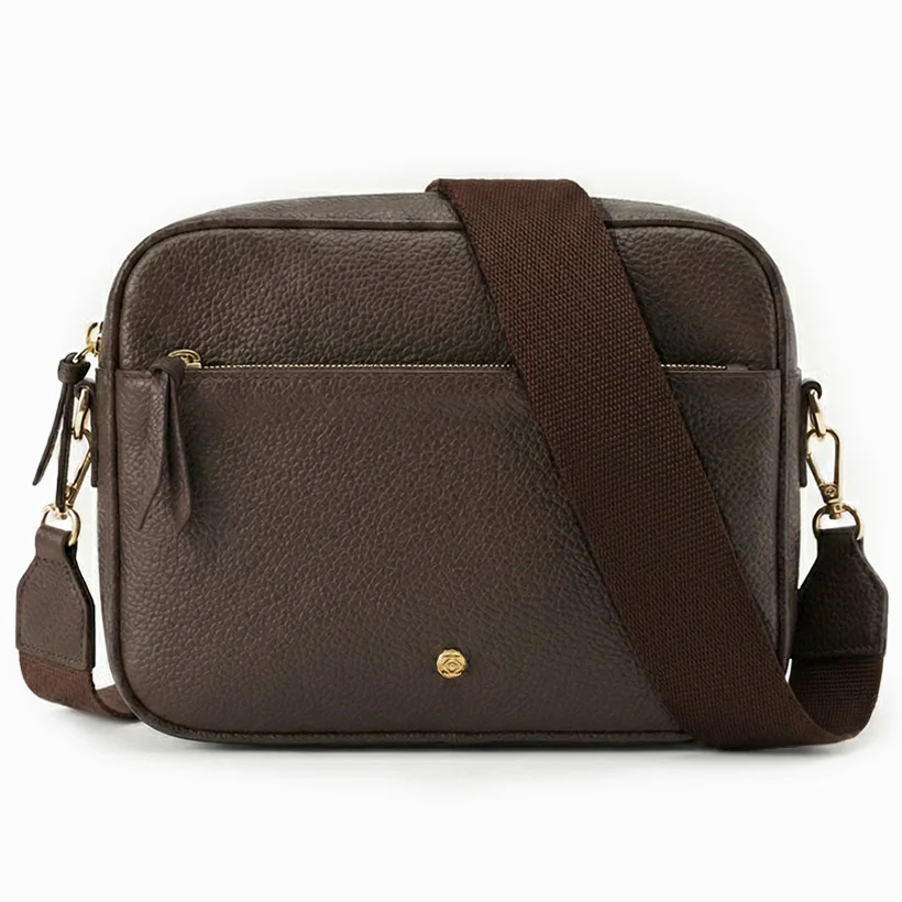 Leah Cross Body Bag - Chocolate