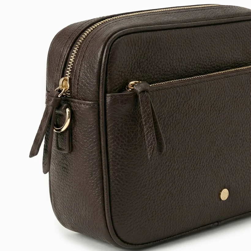 Leah Cross Body Bag - Chocolate