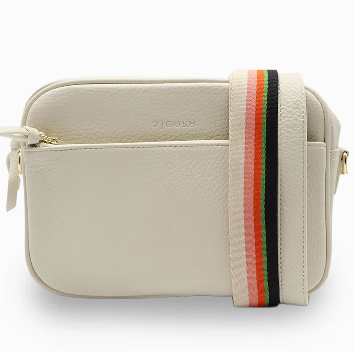 Leah Cross Body Bag - Ecru