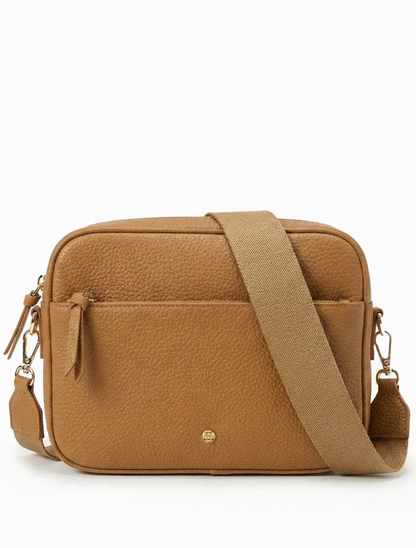 Leah Cross Body Bag - Tan