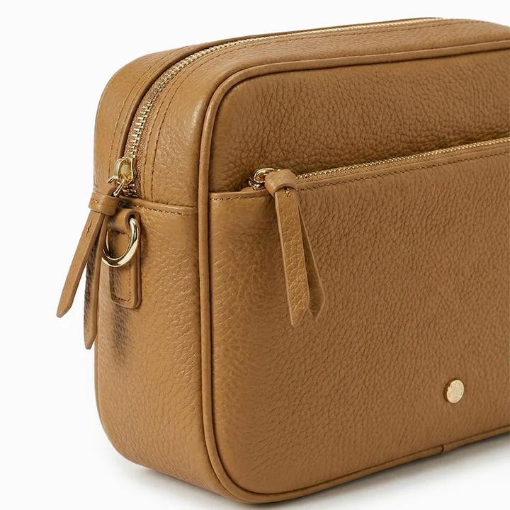 Leah Cross Body Bag - Tan