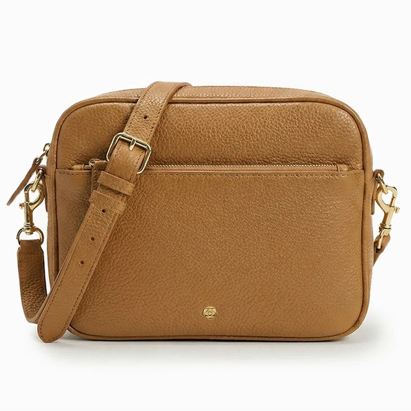 Leah Cross Body Bag - Tan