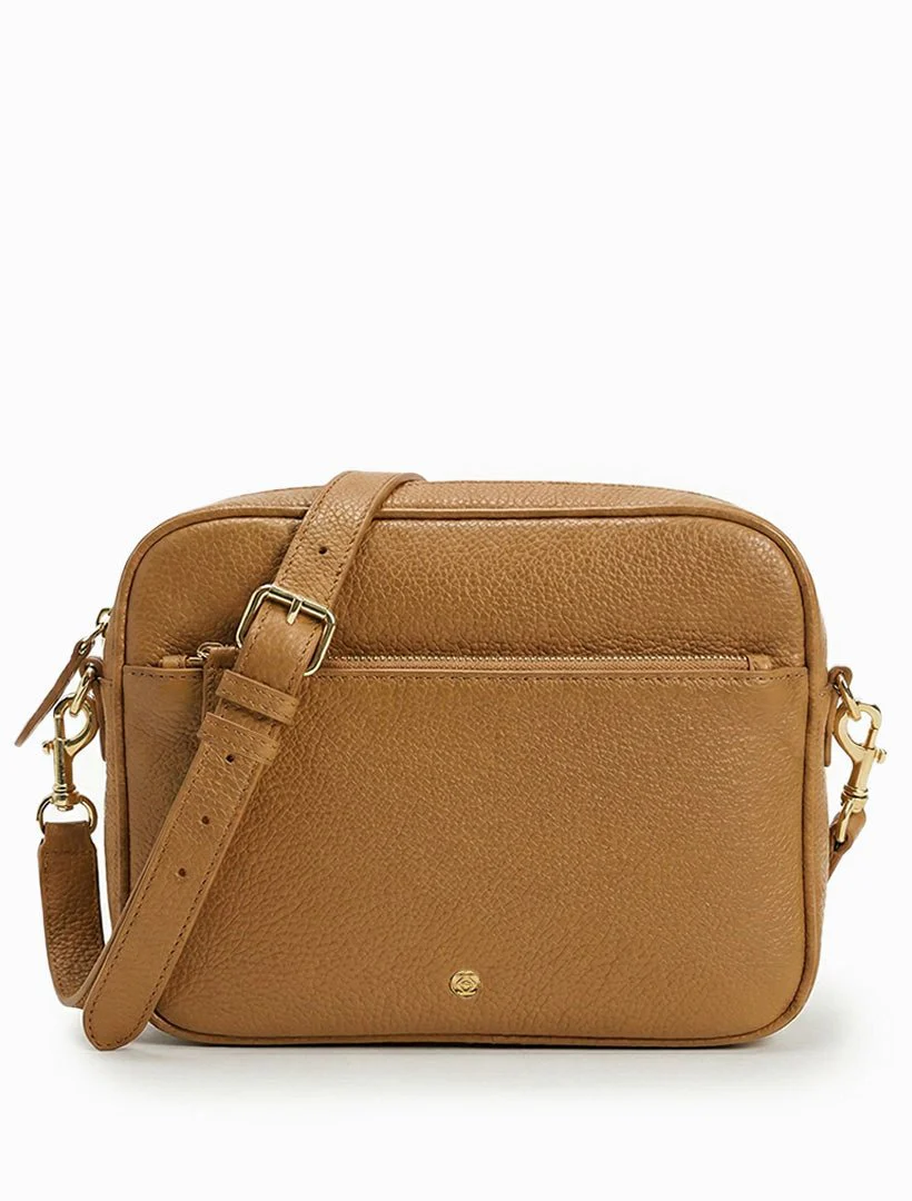 Leah Cross Body Bag - Tan