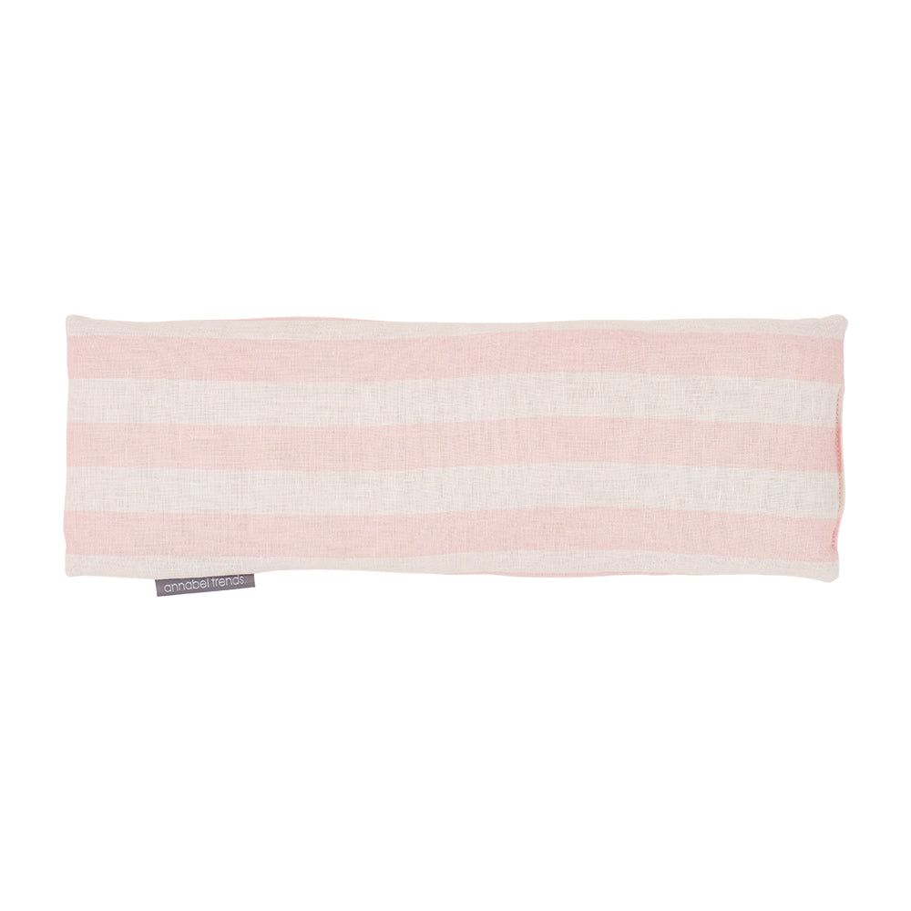 Linen Heat Pillow - Pink Stripe