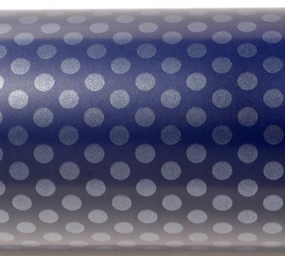 Lots Of Dots Gift Wrap - Navy/Metallic Navy