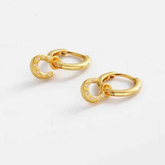 Lucky Hoop – Gold by Zafino