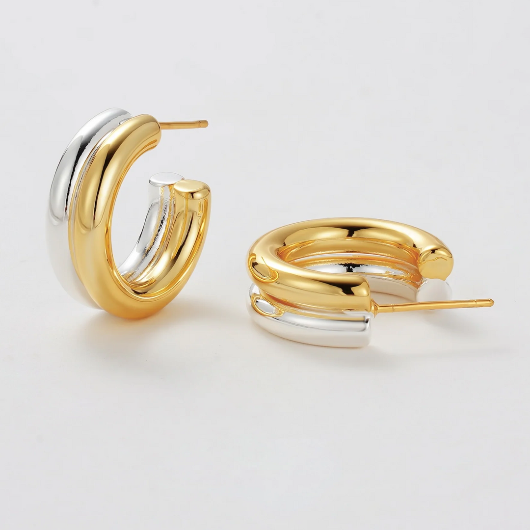 Luna Hoop - Gold/Silver