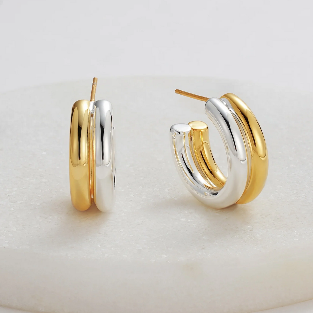 Luna Hoop - Gold/Silver