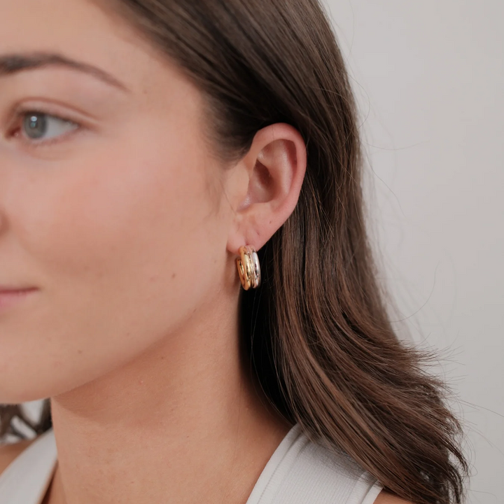 Luna Hoop - Gold/Silver