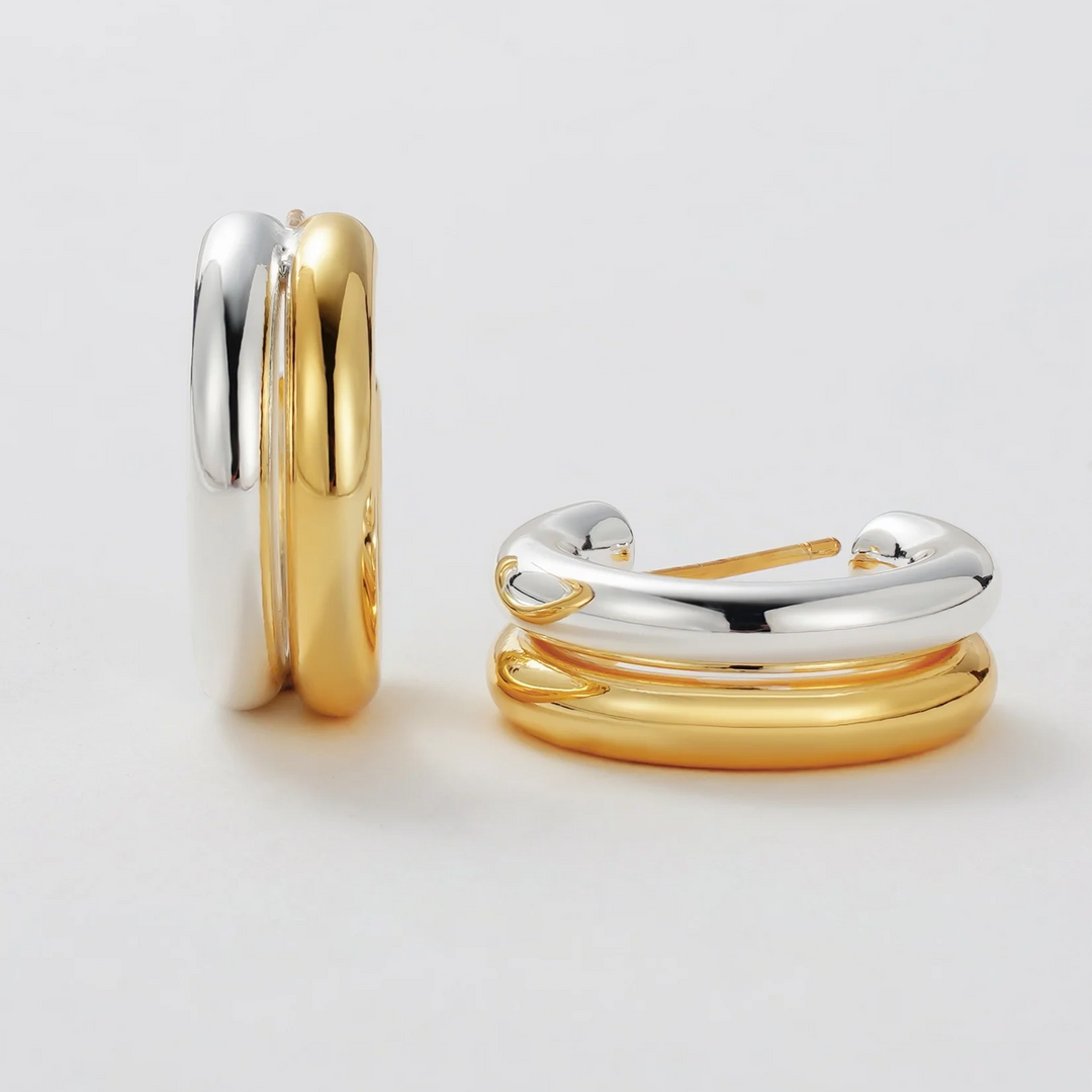 Luna Hoop - Gold/Silver