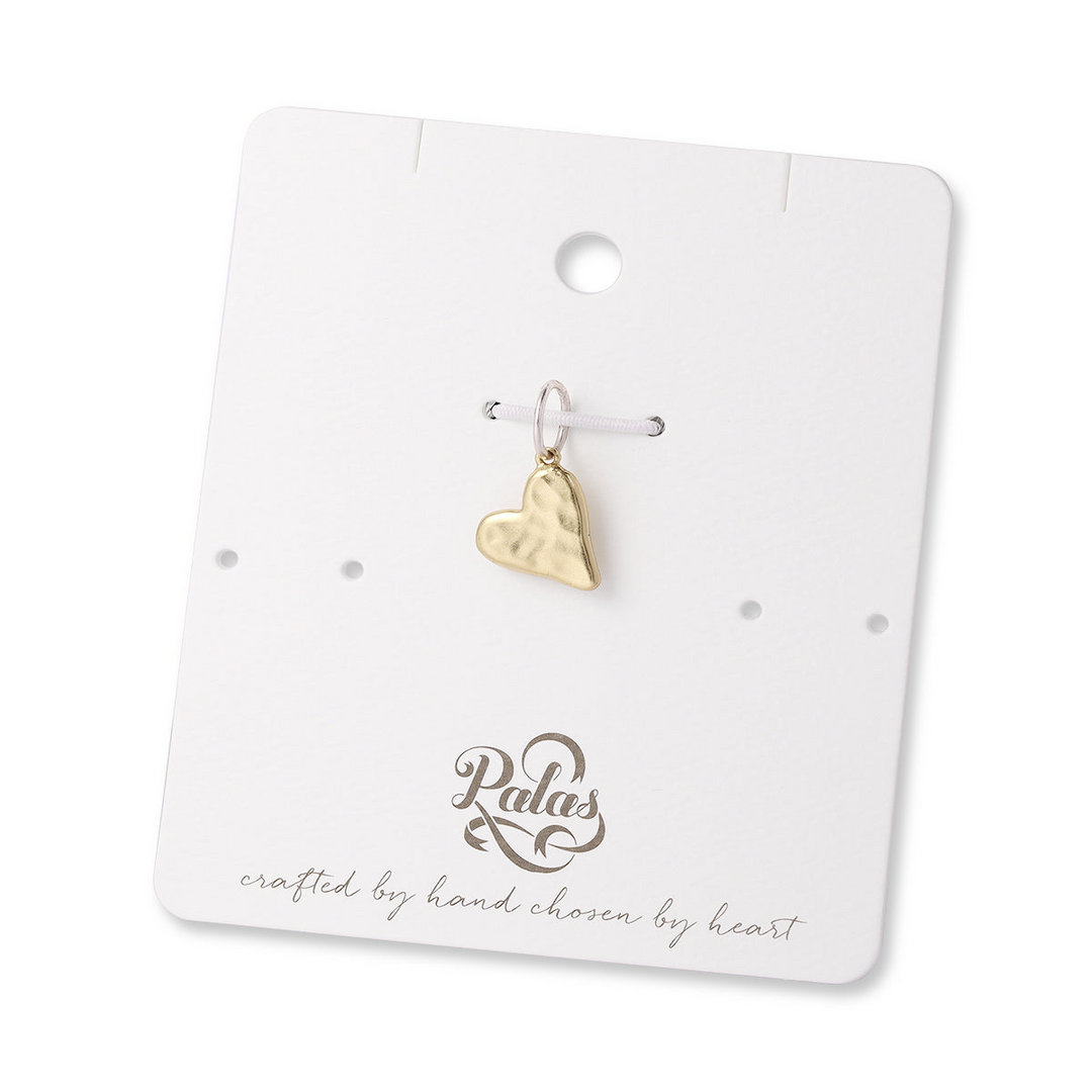 Made Of Love Heart Charm