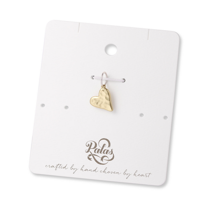 Made Of Love Heart Charm