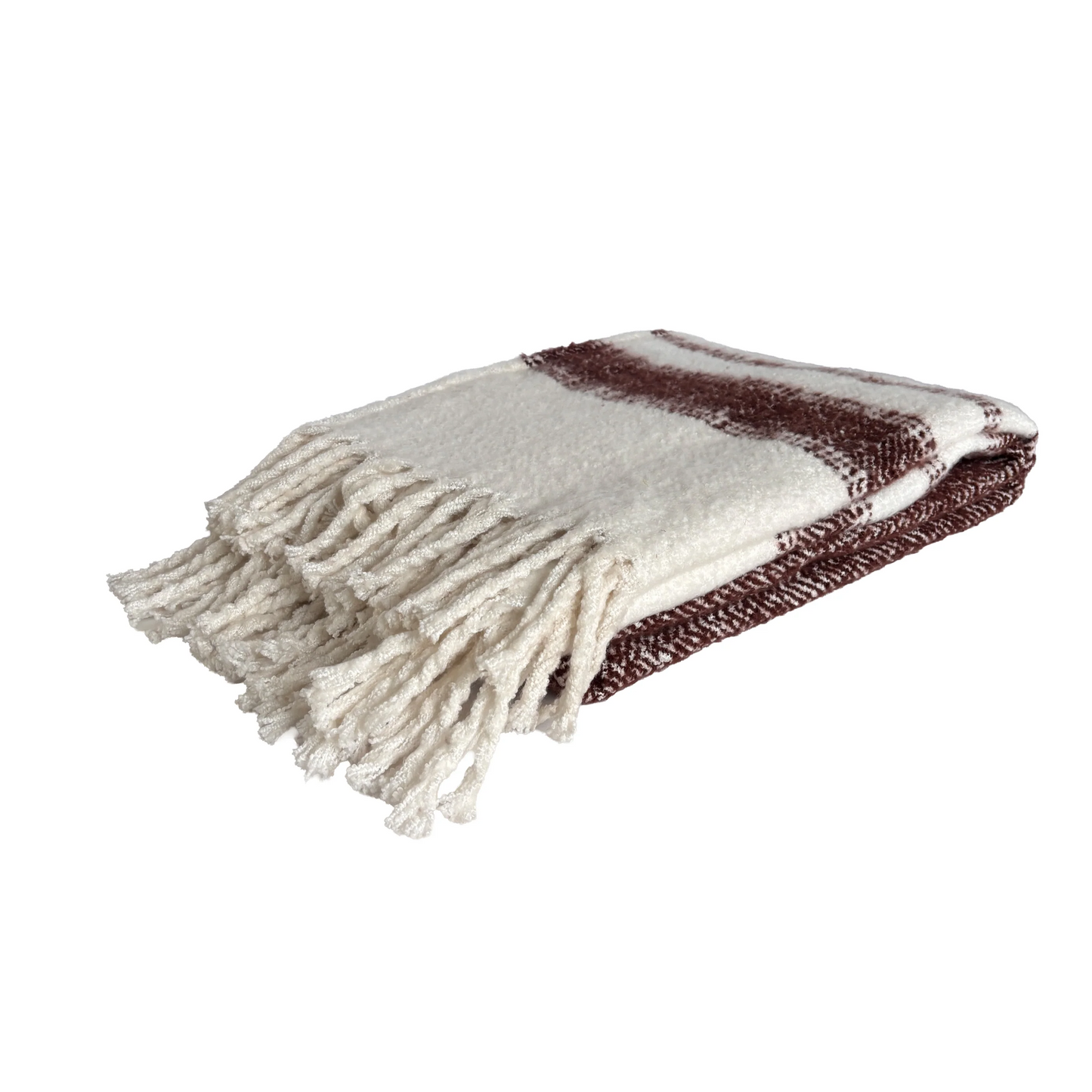 Marai Woven Throw - Chocolate