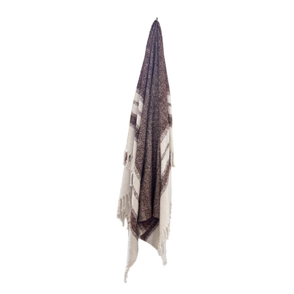 Marai Woven Throw - Chocolate