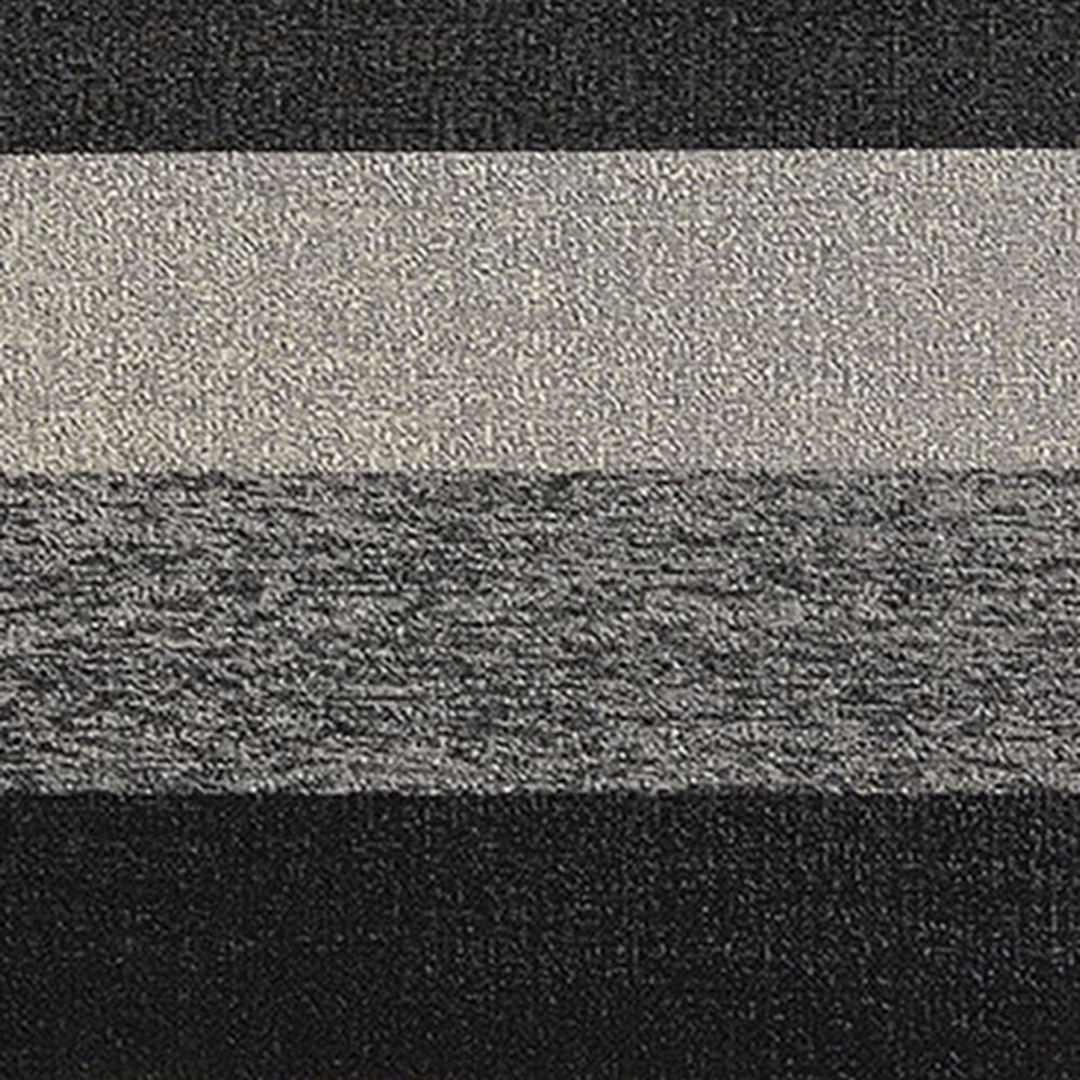 Marbled Stripe Big Mat - Salt &amp; Pepper