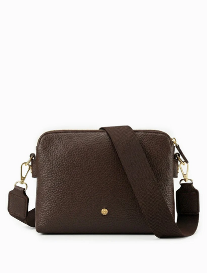 Margaret Cross Body Bag - Chocolate