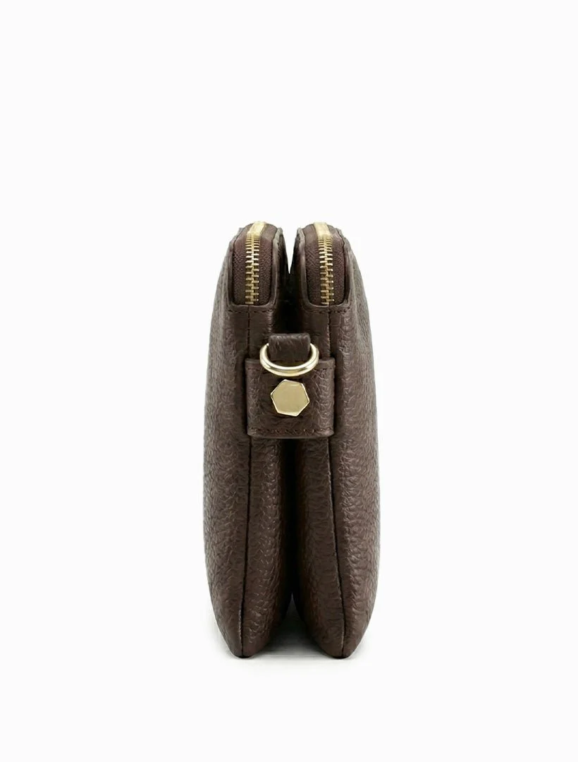 Margaret Cross Body Bag - Chocolate