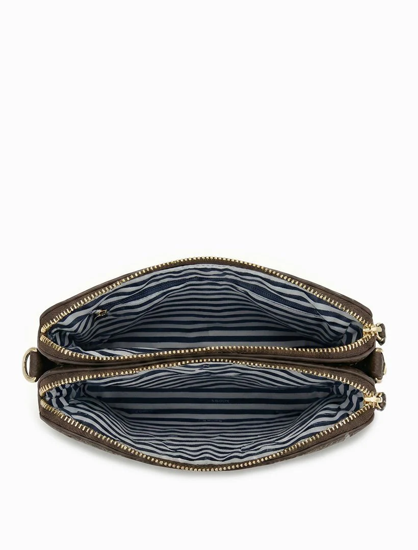 Margaret Cross Body Bag - Chocolate