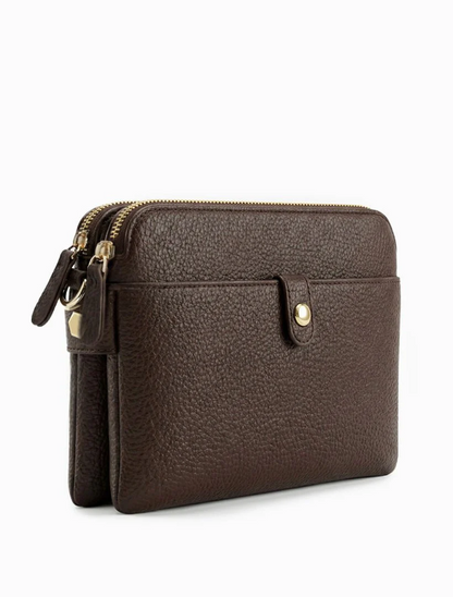 Margaret Cross Body Bag - Chocolate