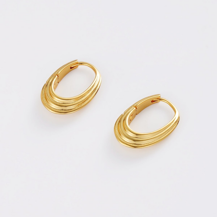 Marley Hoop - Medium Gold