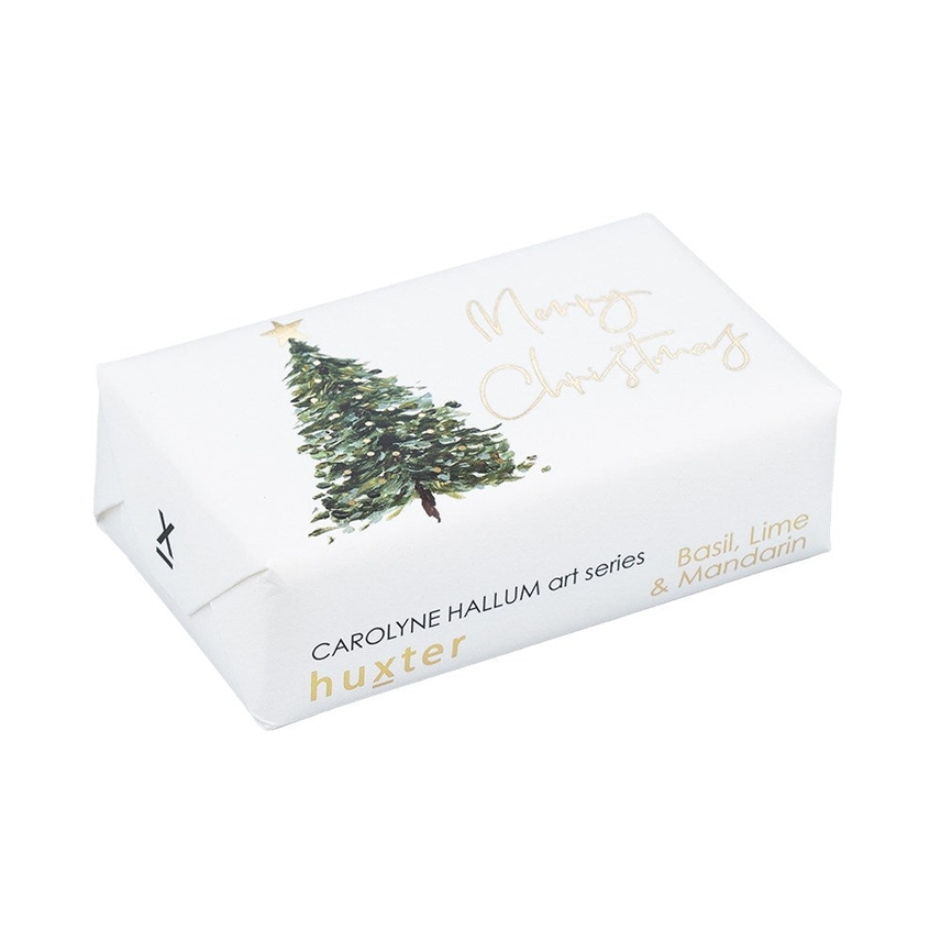 Merry Christmas Soap - Basil, Lime & Mandarin