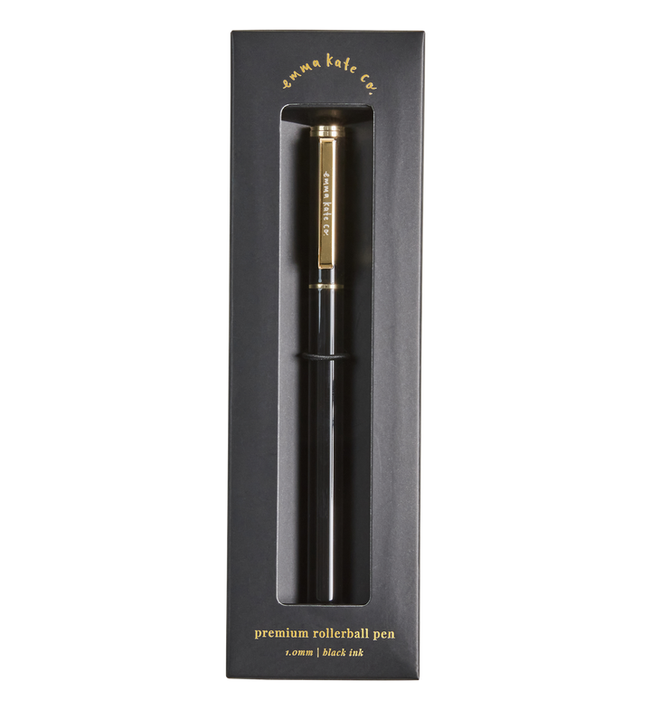 Metal Rollerball Pen - Nero