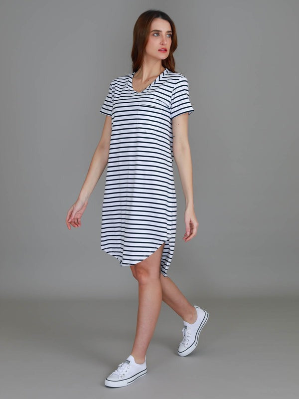 Milly Dress - Stripe